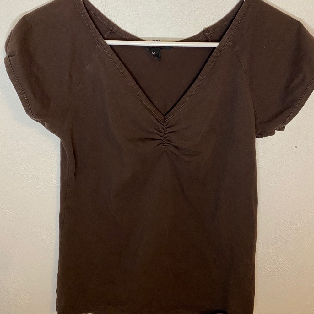 Brown t-shirt